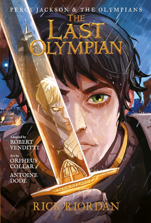 PERCY JACKSON AND THE OLYMPIANS THE LAST OLYMPIAN THE GRAPHIC NOVEL (PAPERBACK